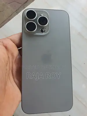 অ্যাপল আইফোন ১৫ প্রো ম্যাক্স ২৫৬ জিবি সিলভার