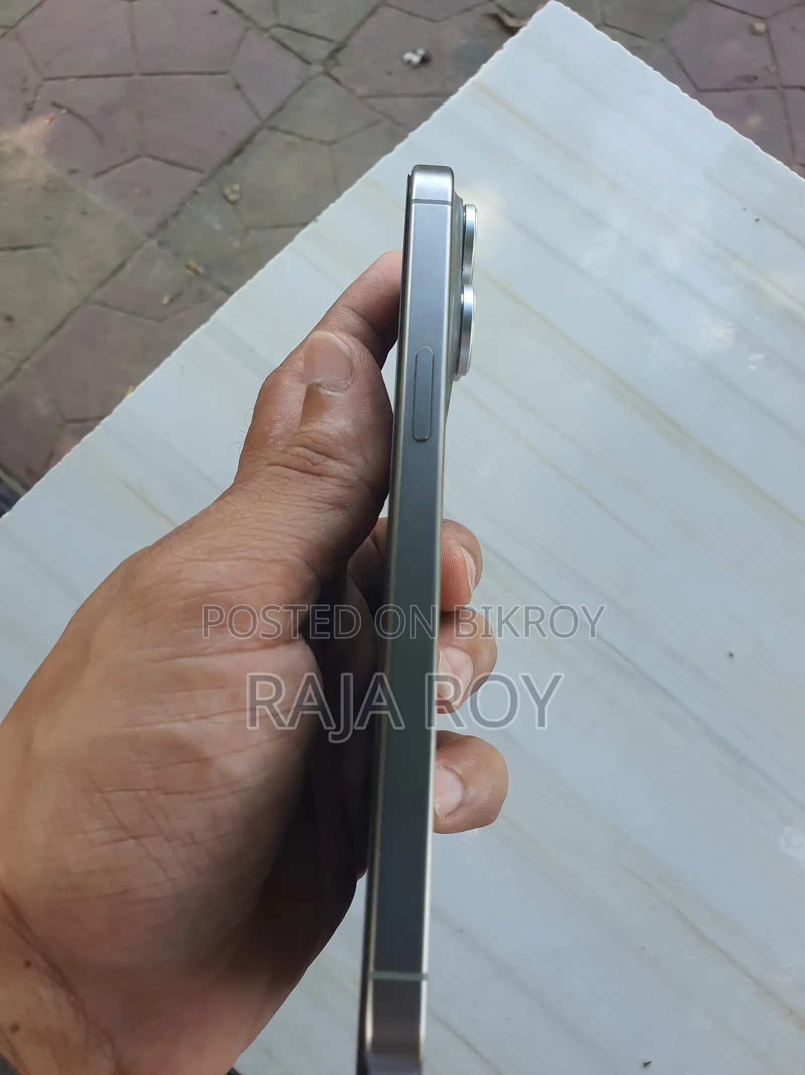 অ্যাপল আইফোন ১৫ প্রো ম্যাক্স ২৫৬ জিবি সিলভার