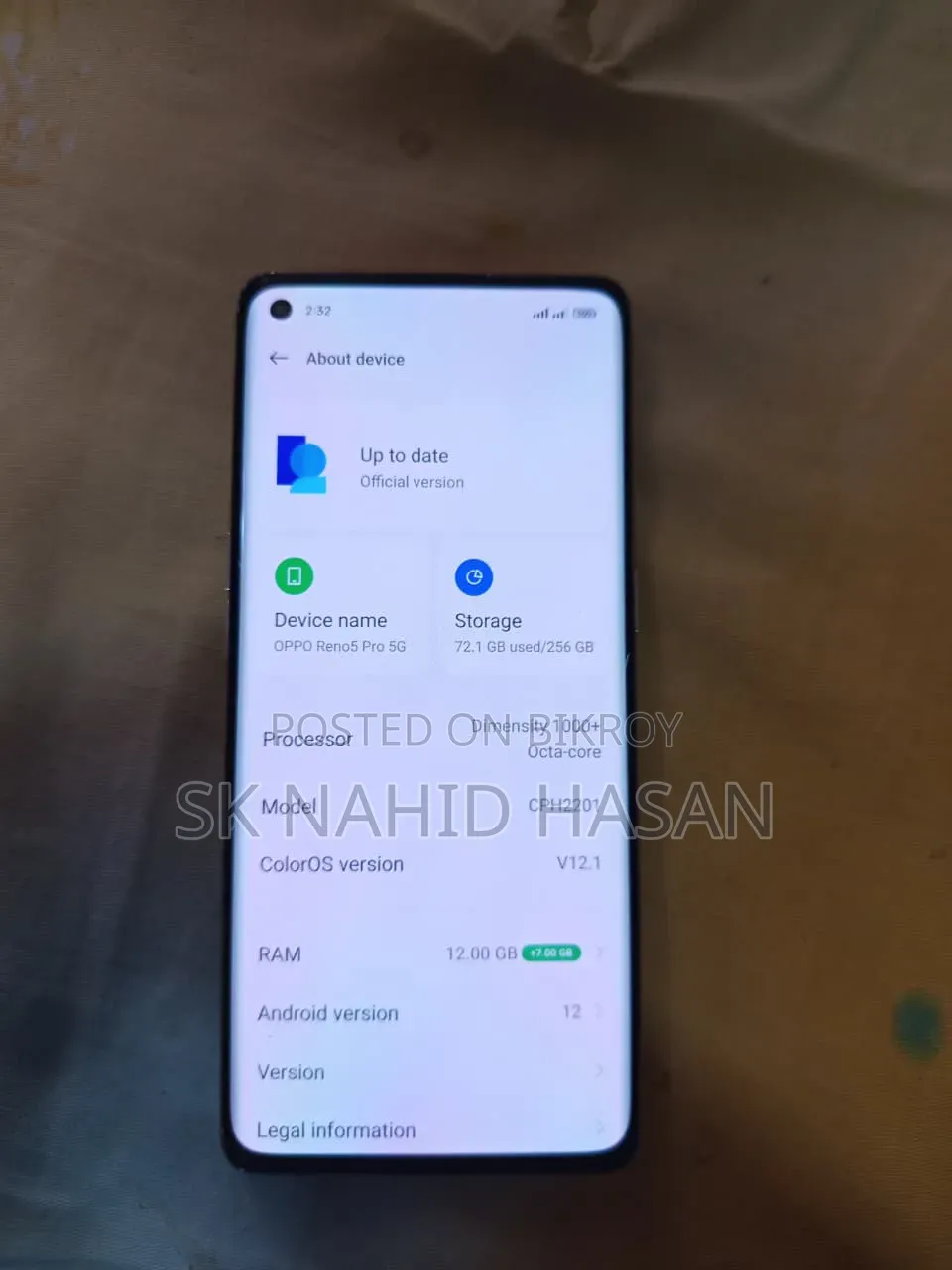 Oppo Reno5 Pro 5G 256 GB