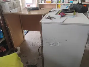 Desk Table, Wood & Melamine Board