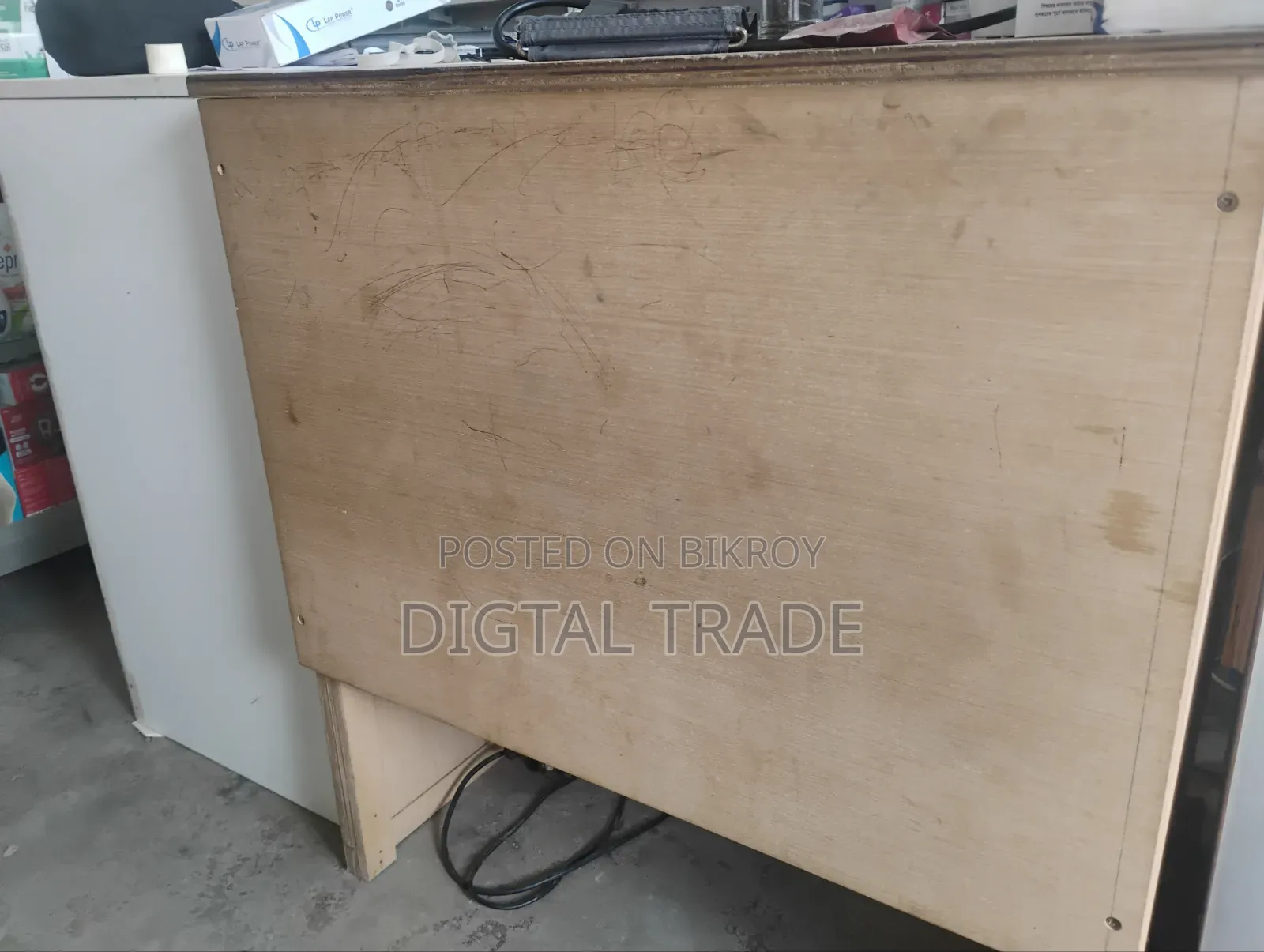 Desk Table, Wood & Melamine Board