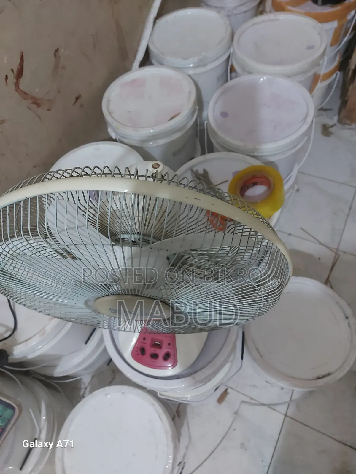 ১৪ সাইজের চার ঘণ্টা ব্যাকআপ চার্জার ফ্যান
