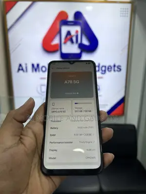 Oppo A78 5G 128 GB Black