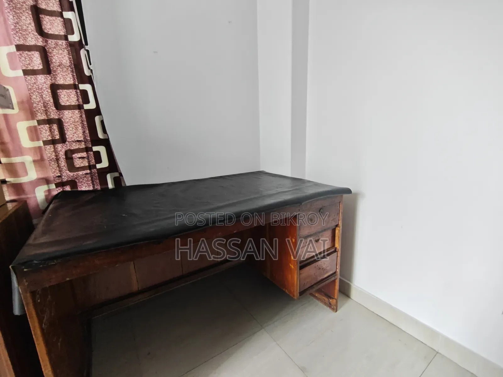 কাঠাল কাঠের পড়ার টেবিল/অফিস টেবিল