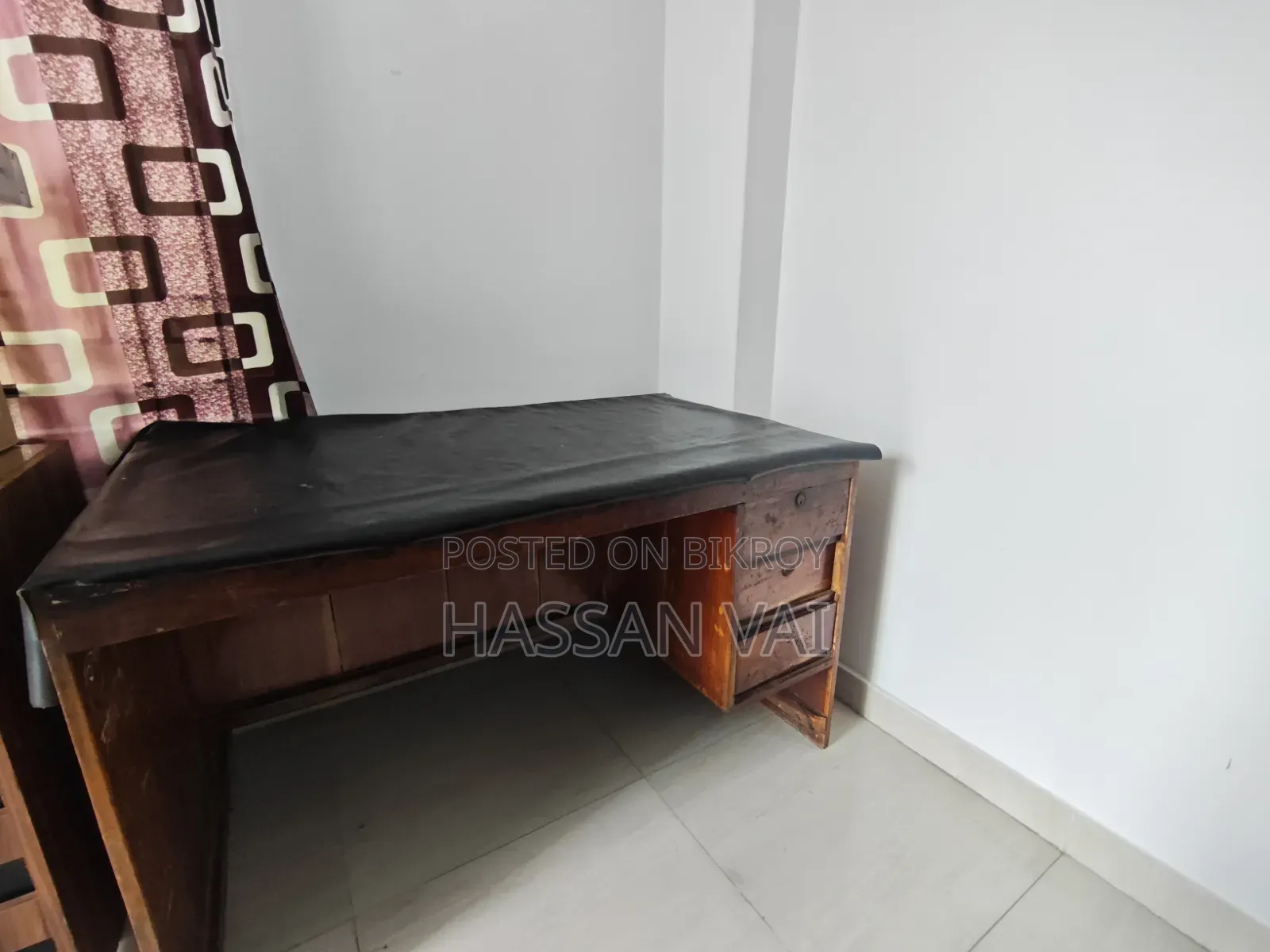 কাঠাল কাঠের পড়ার টেবিল/অফিস টেবিল