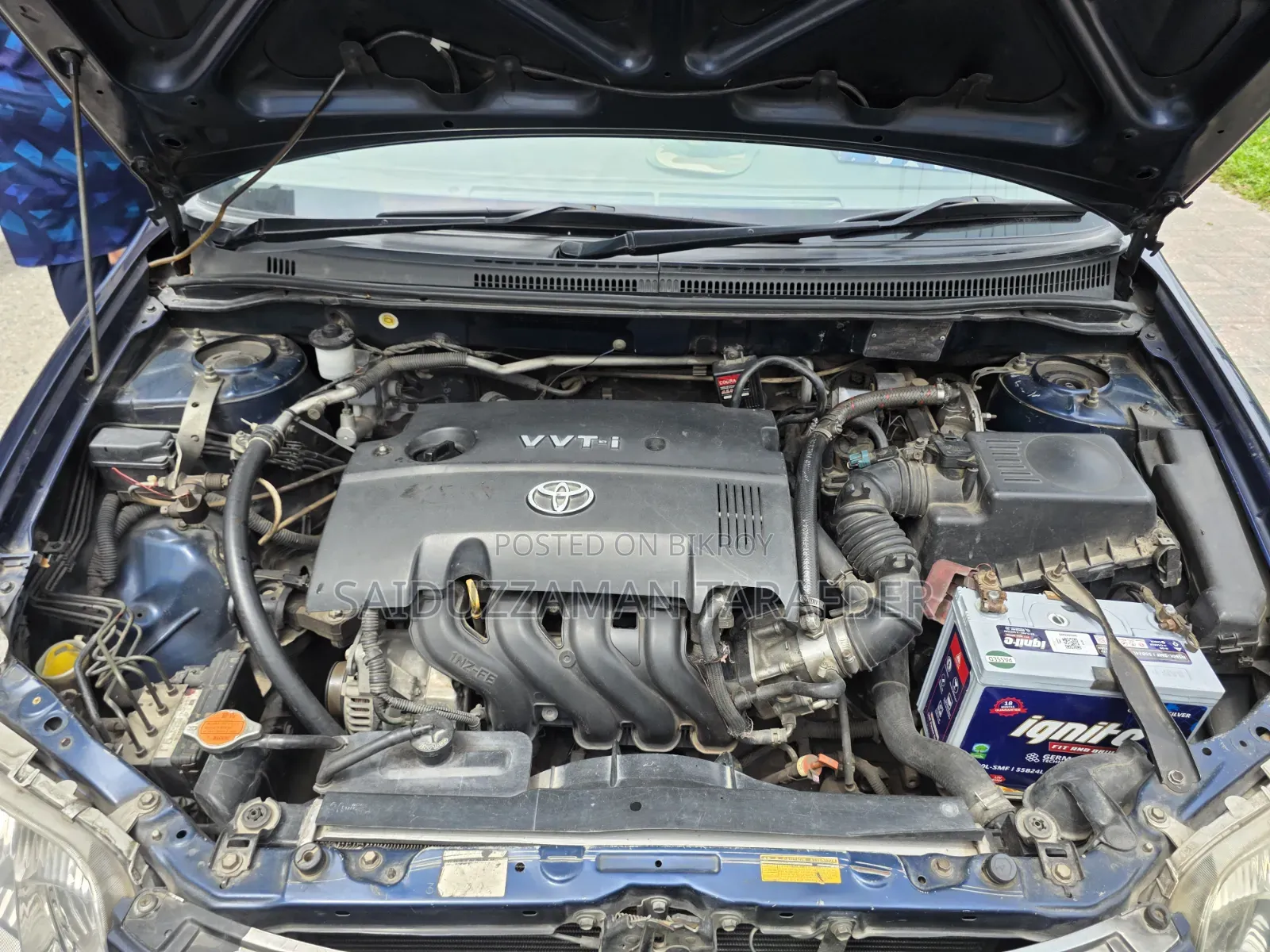 Toyota Corolla Fielder 2006 Blue