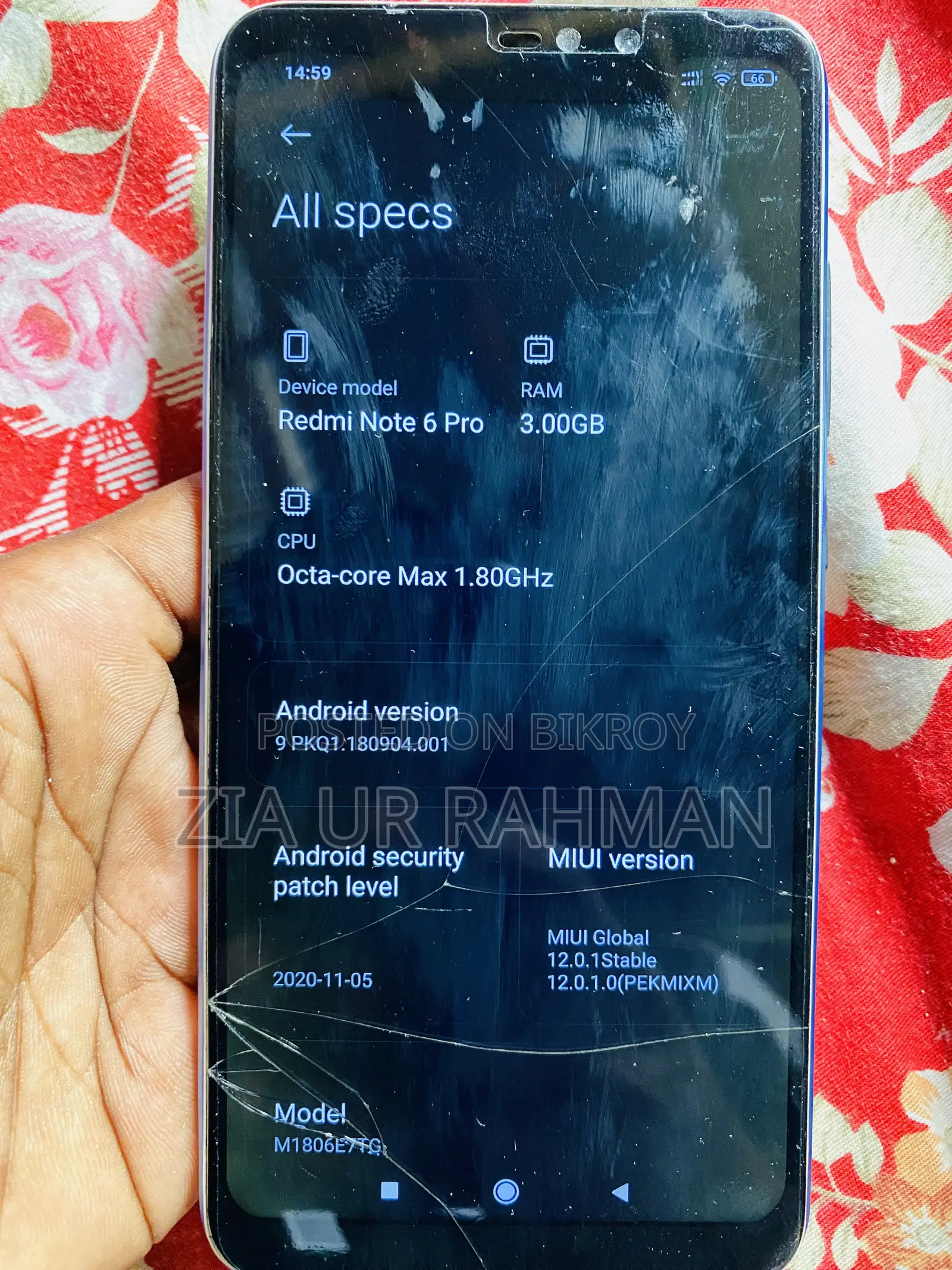 Xiaomi Redmi Note 6 Pro 32 GB Blue
