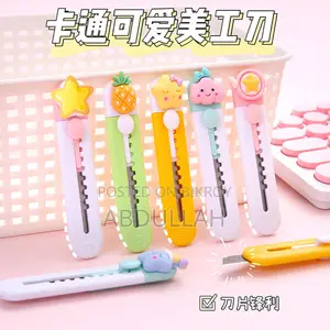 Mini Cute Utility Knife for Girls, Portable Box Opener, Small Knife