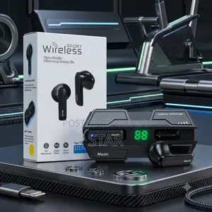 K8 Sport Wireless Earbuds – Digital Battery Display