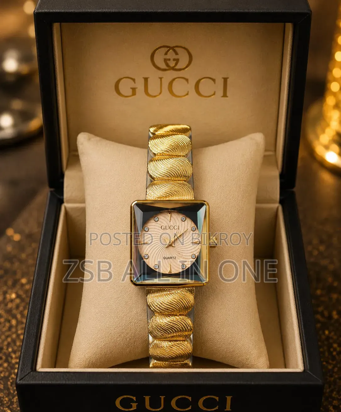 ✨ Luxury Woman— GUCCI Timepiece ✨