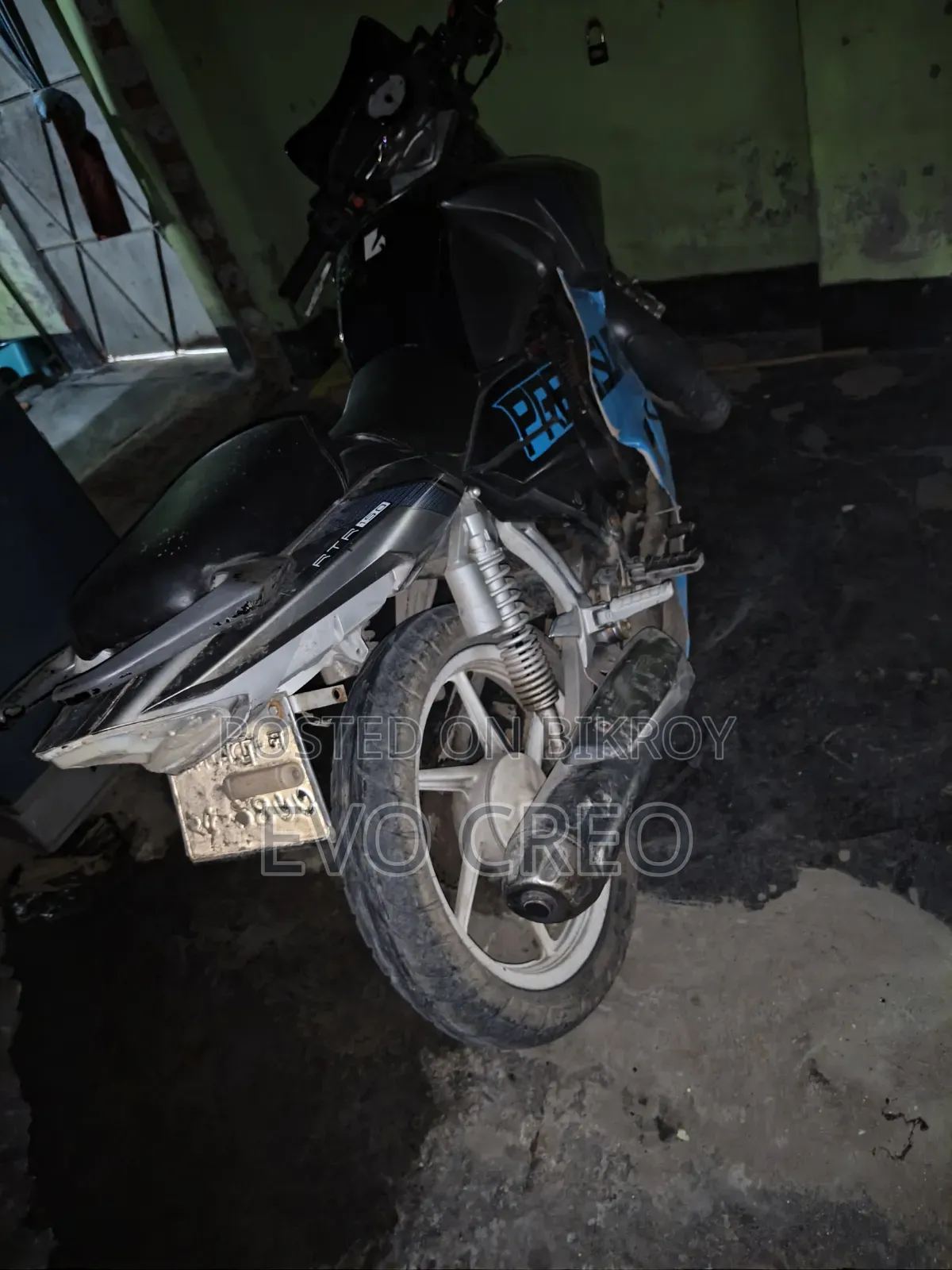 TVS Apache RTR 160 2V 2014 Gray