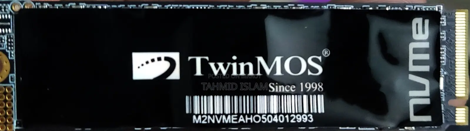 TwinMos Alpha Pro 128gb NVMe M.2 SSD