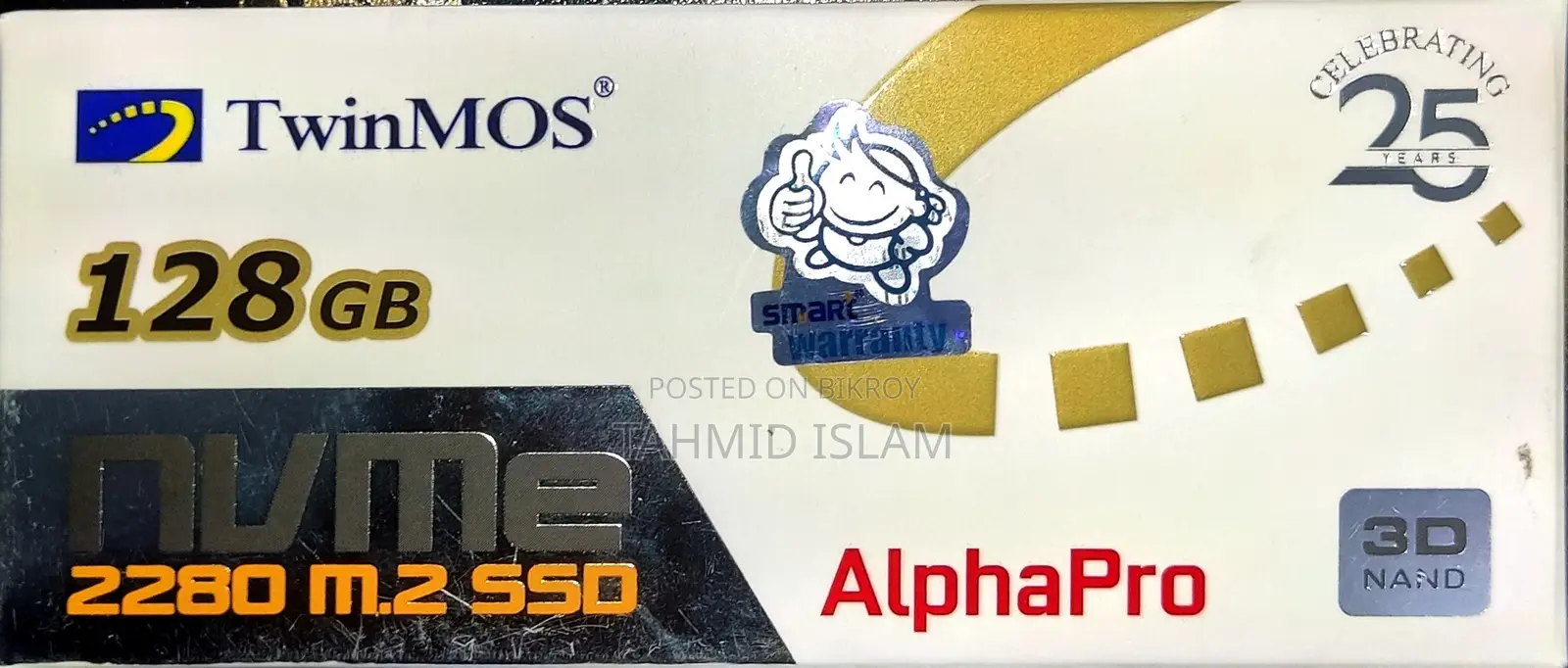 TwinMos Alpha Pro 128gb NVMe M.2 SSD