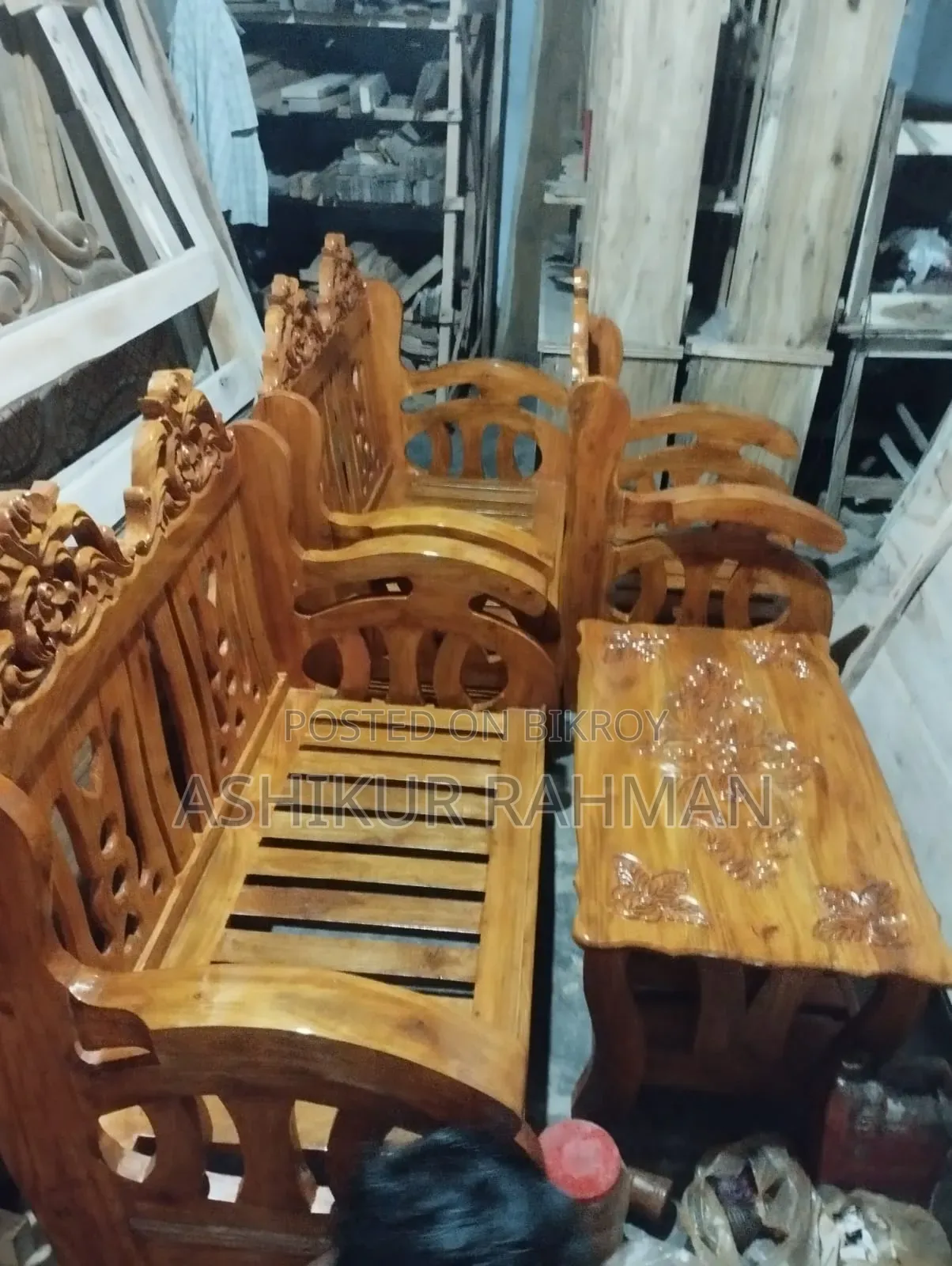 2+2+1 5 Seater Sofa Set with 01 Table