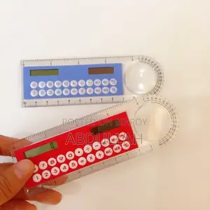 10cm Ruler Calculator Solar Calculator Arithmetic Multi-Function