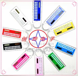 10cm Ruler Calculator Solar Calculator Arithmetic Multi-Function