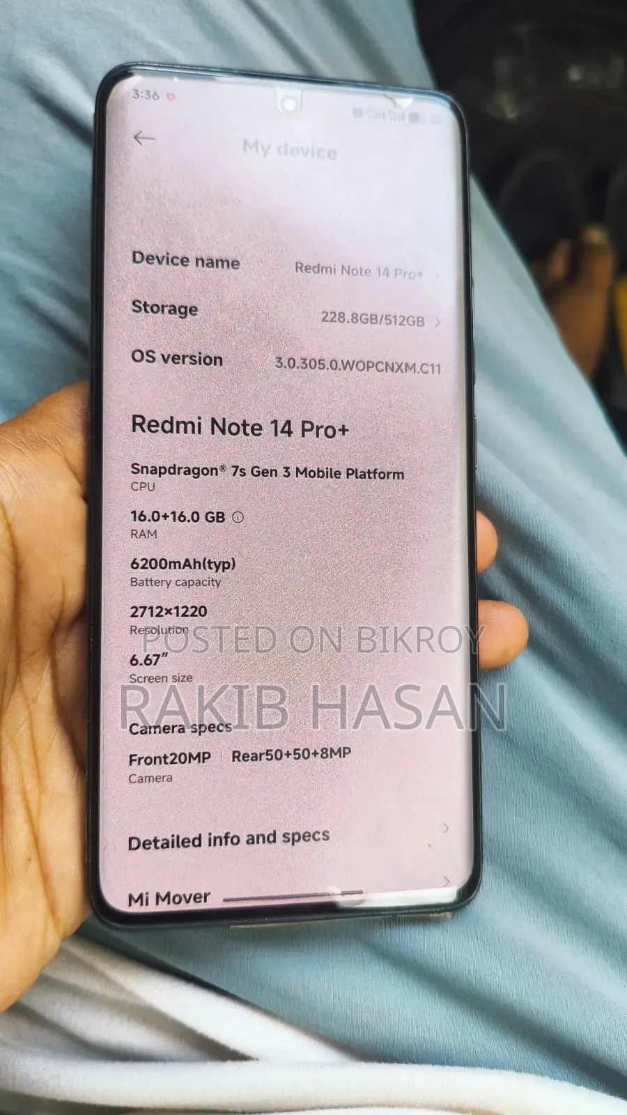 Xiaomi Redmi Note 14 Pro+ 5G 512 GB Black