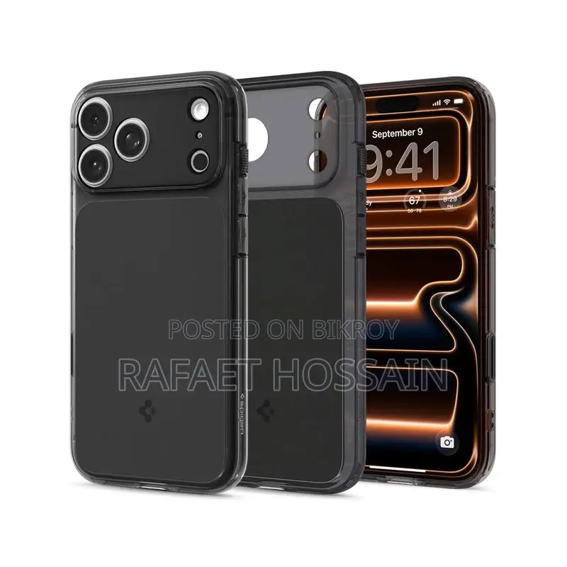 iPhone 17 Pro Max, Spigen Ultra Hybrid T, Matte Black, Official G&G