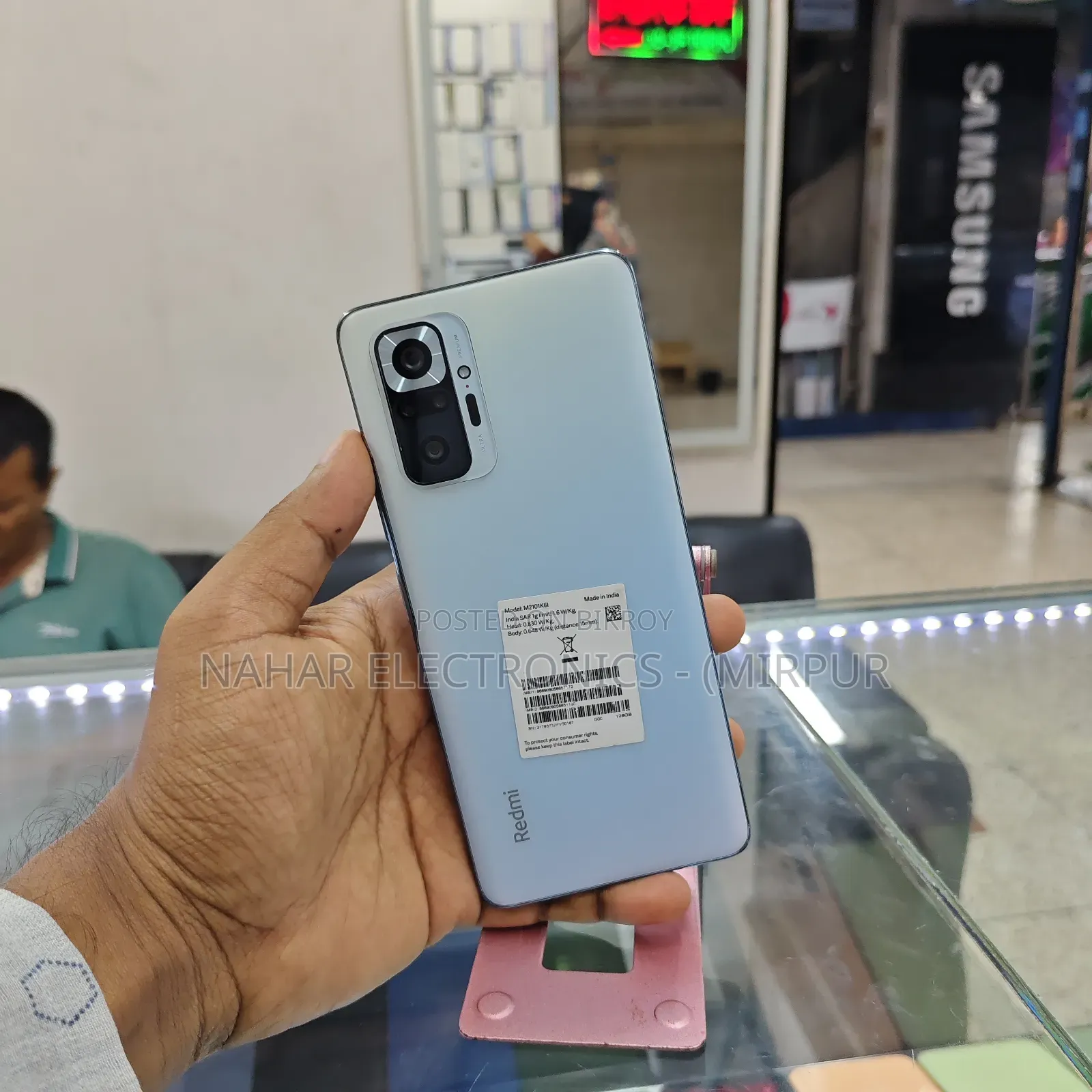 Xiaomi Redmi Note 10 Pro Max 128 GB Red