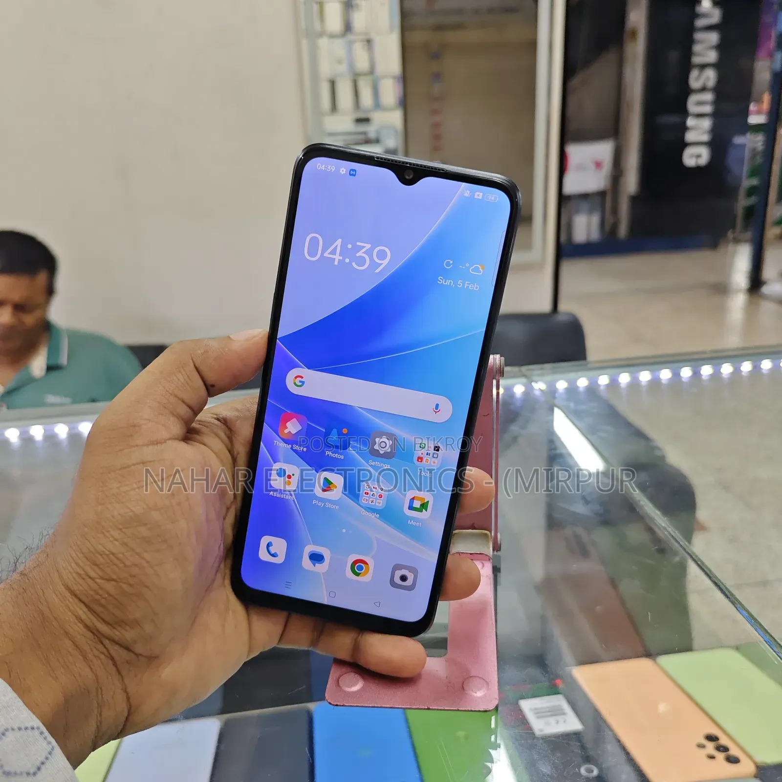 Oppo A77s 128 GB Black