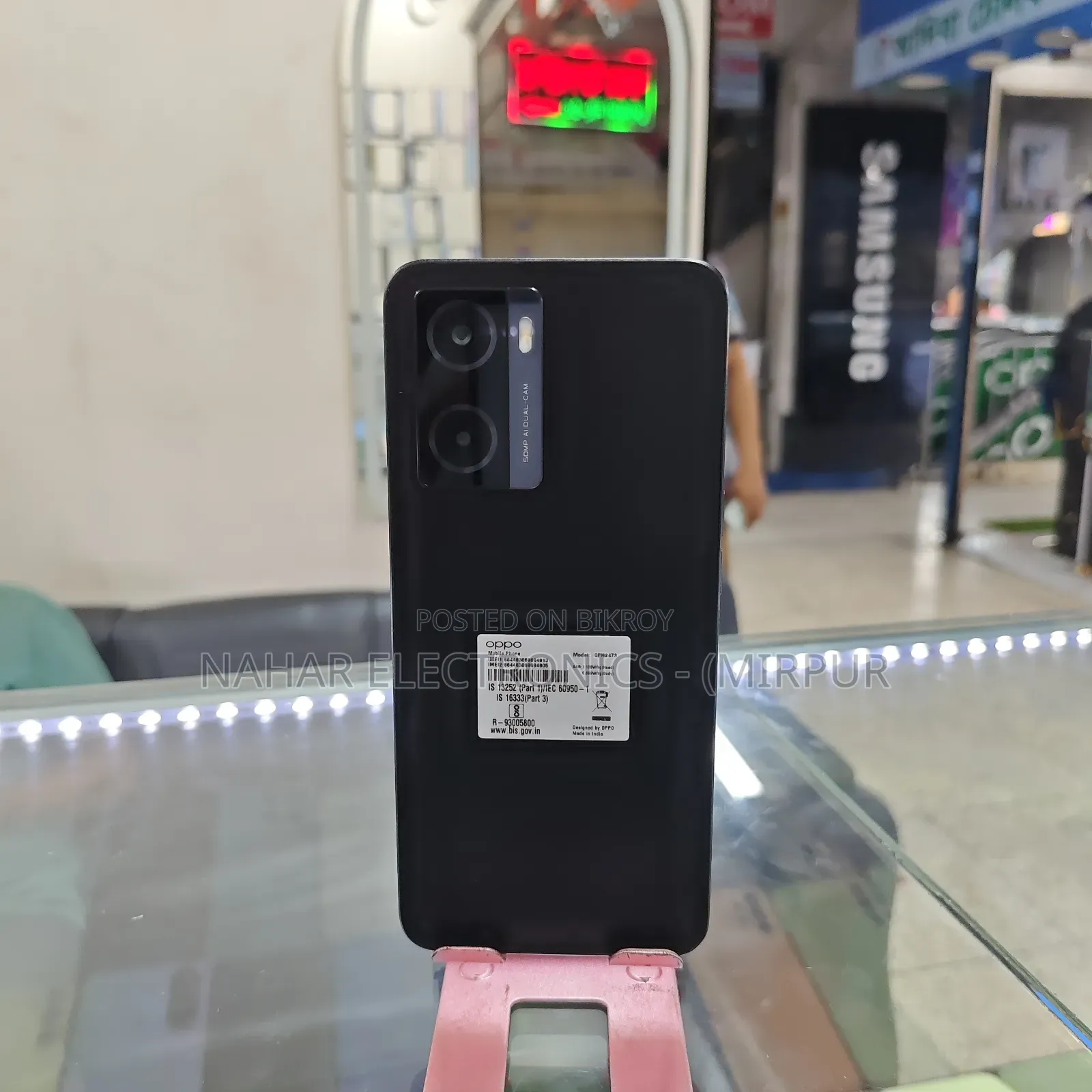 Oppo A77s 128 GB Black
