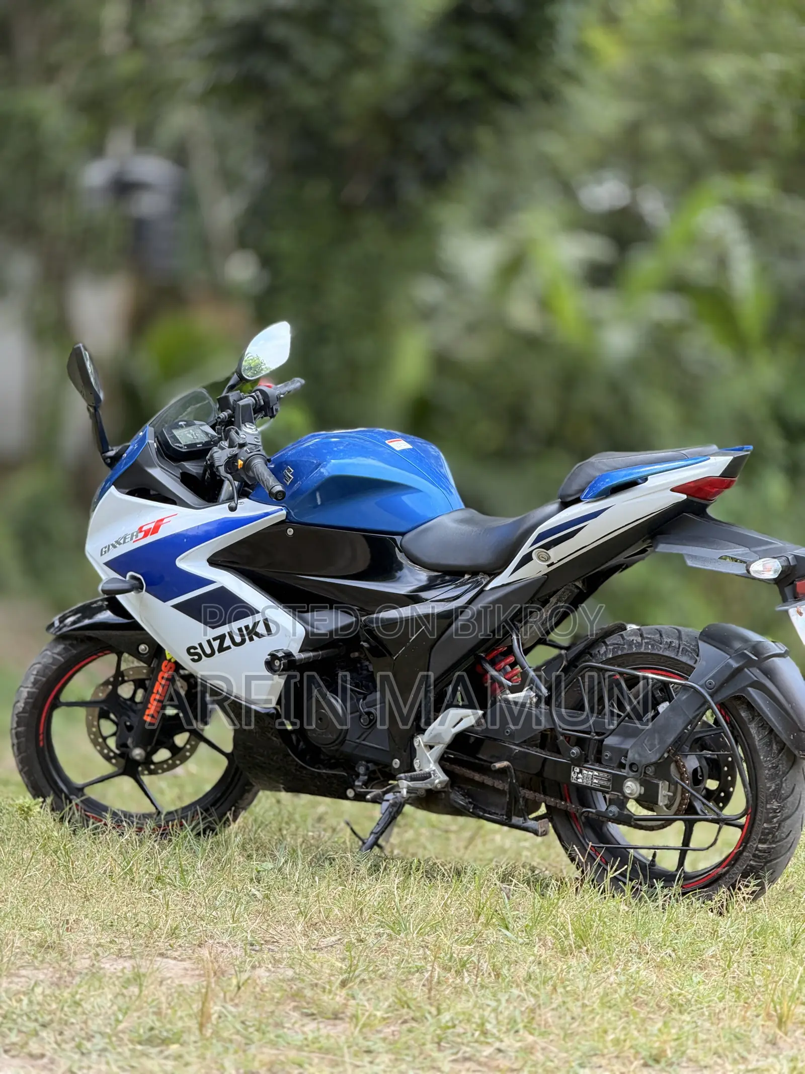 New Suzuki Gixxer SF 2025