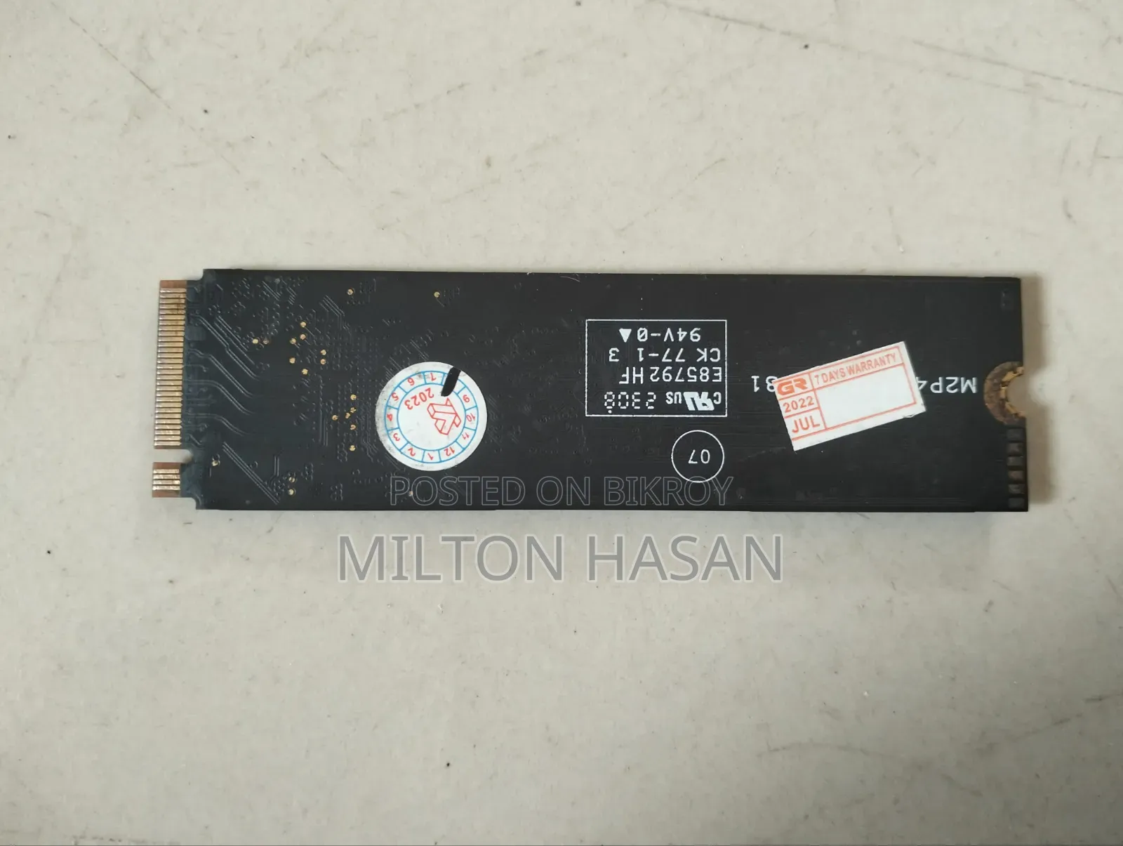 কিছু নষ্ট SSD , HDD, Ram‌, Processor আছে