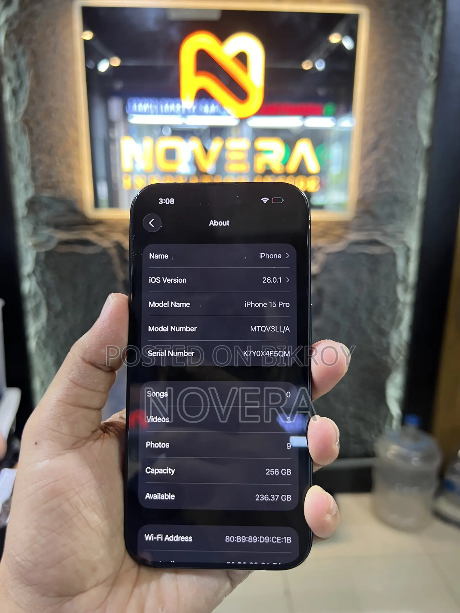 Apple iPhone 15 Pro 256 GB Blue