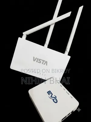 Router + Evo Onu 300 MBBS Vista Router for Sale
