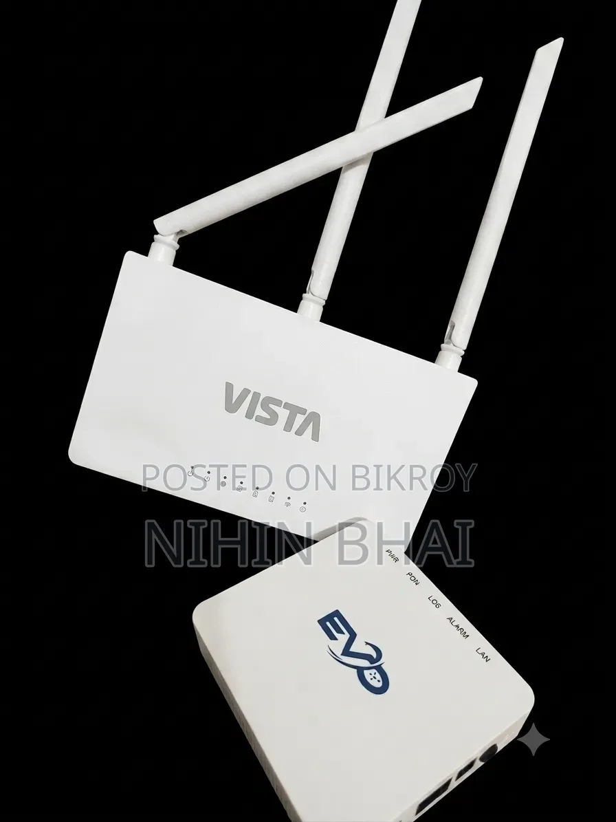 Router + Evo Onu 300 MBBS Vista Router for Sale