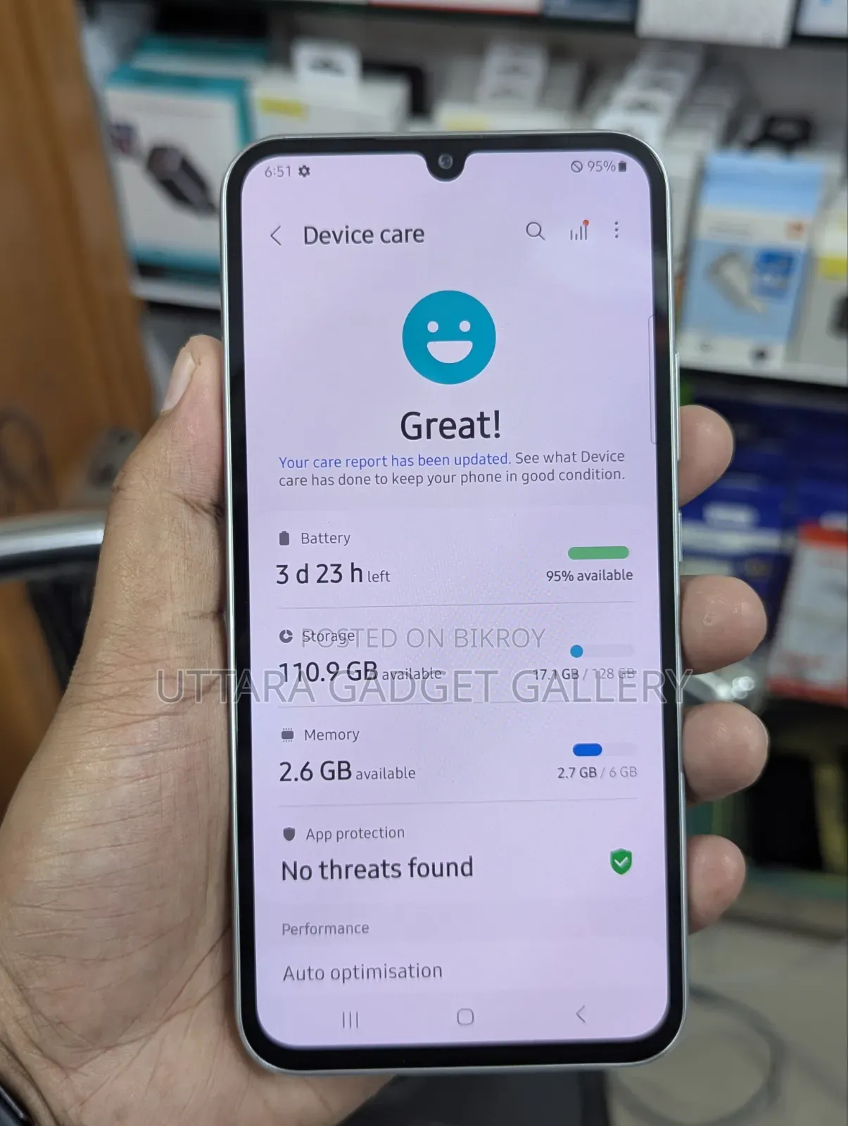 Samsung Galaxy A34 5G 128 GB Silver