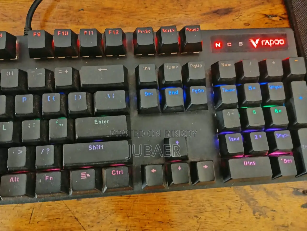 Rapoo V500 PRO Backlit USB Mechanical Gaming Keyboard