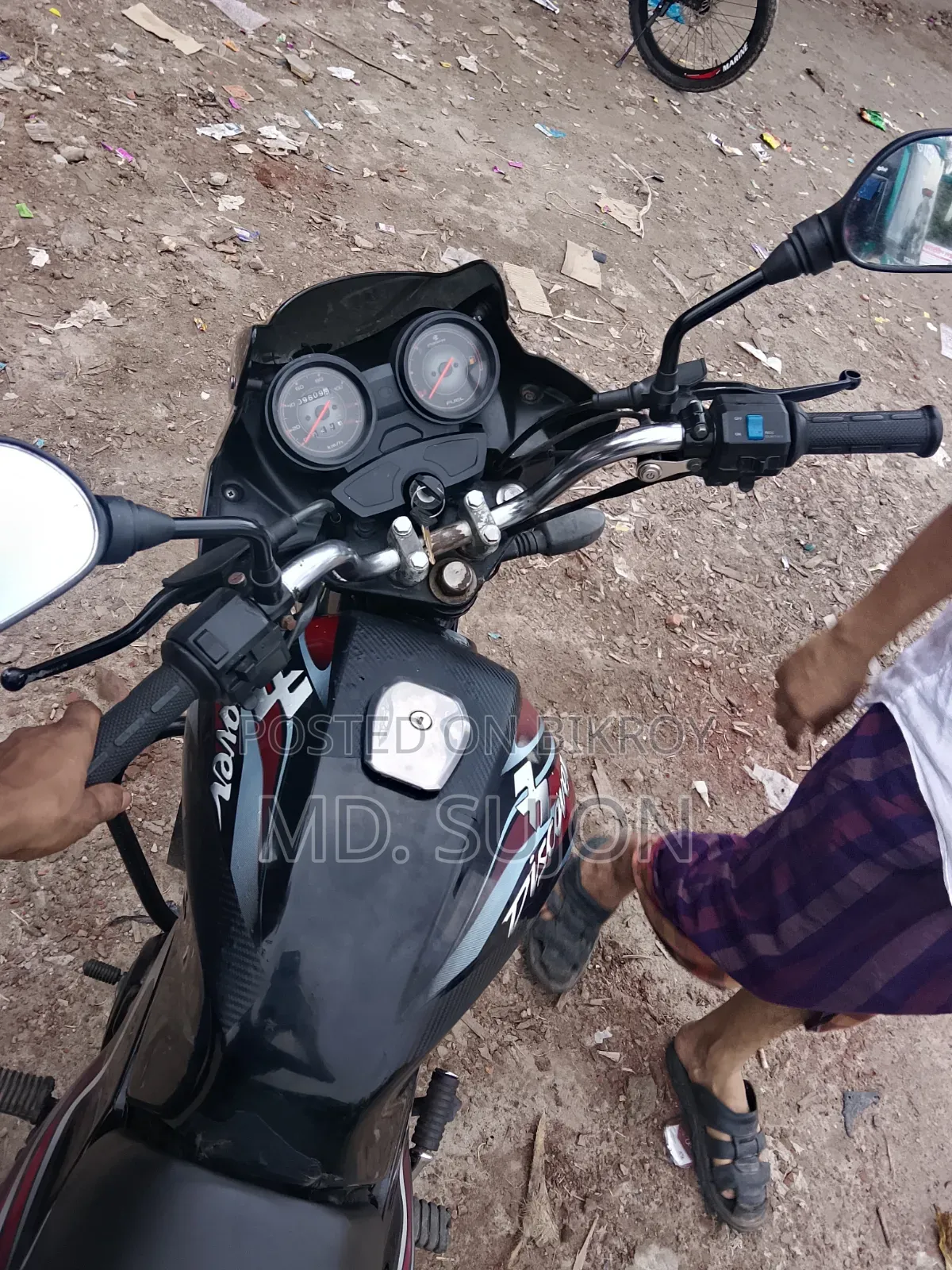 Bajaj Discover 100 2016 Black