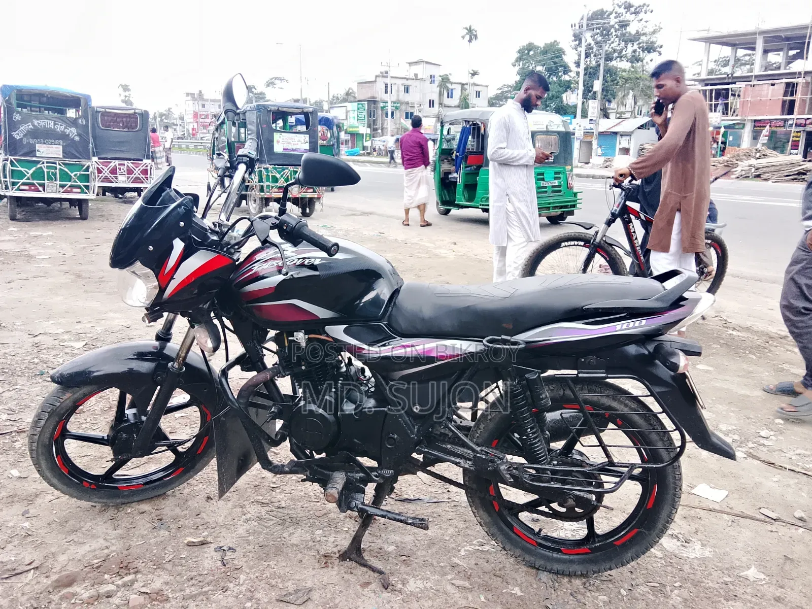 Bajaj Discover 100 2016 Black