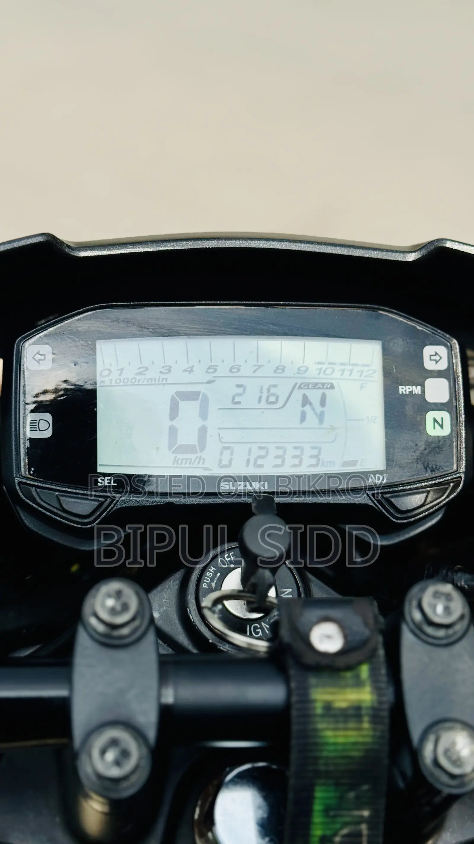 Suzuki Gixxer 2025 Blue