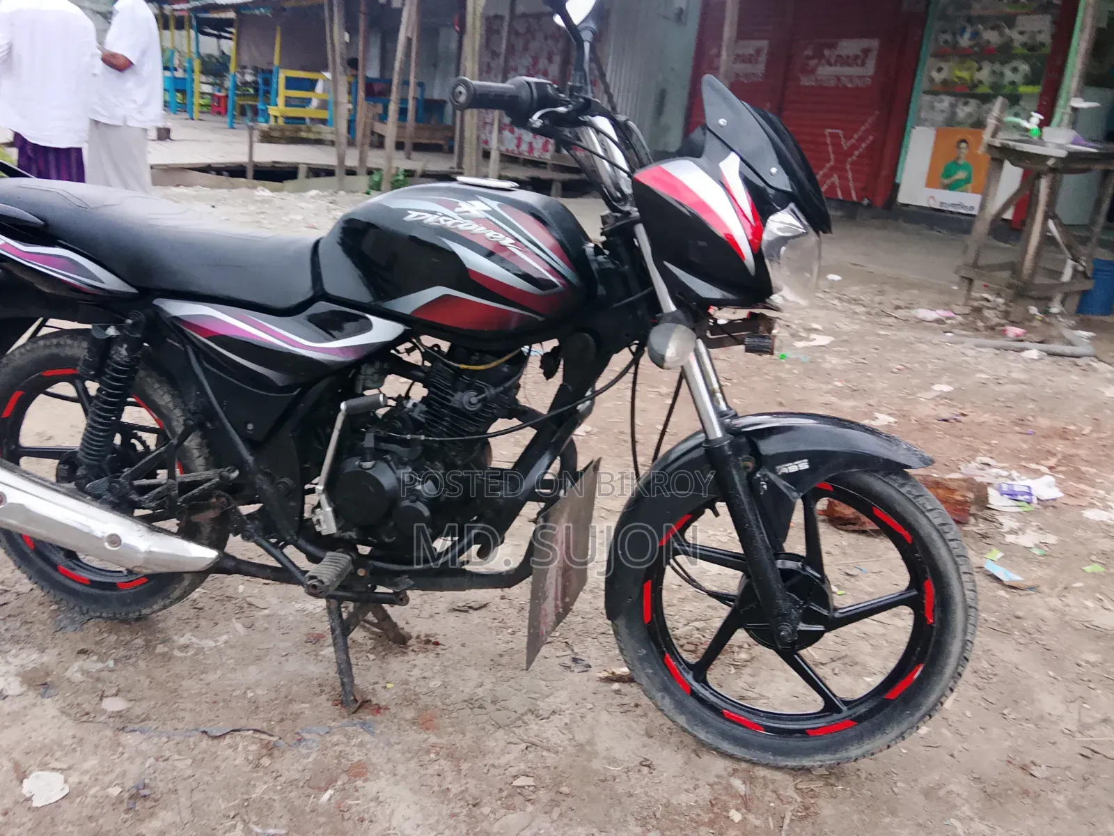 Bajaj Discover 100 2016 Black