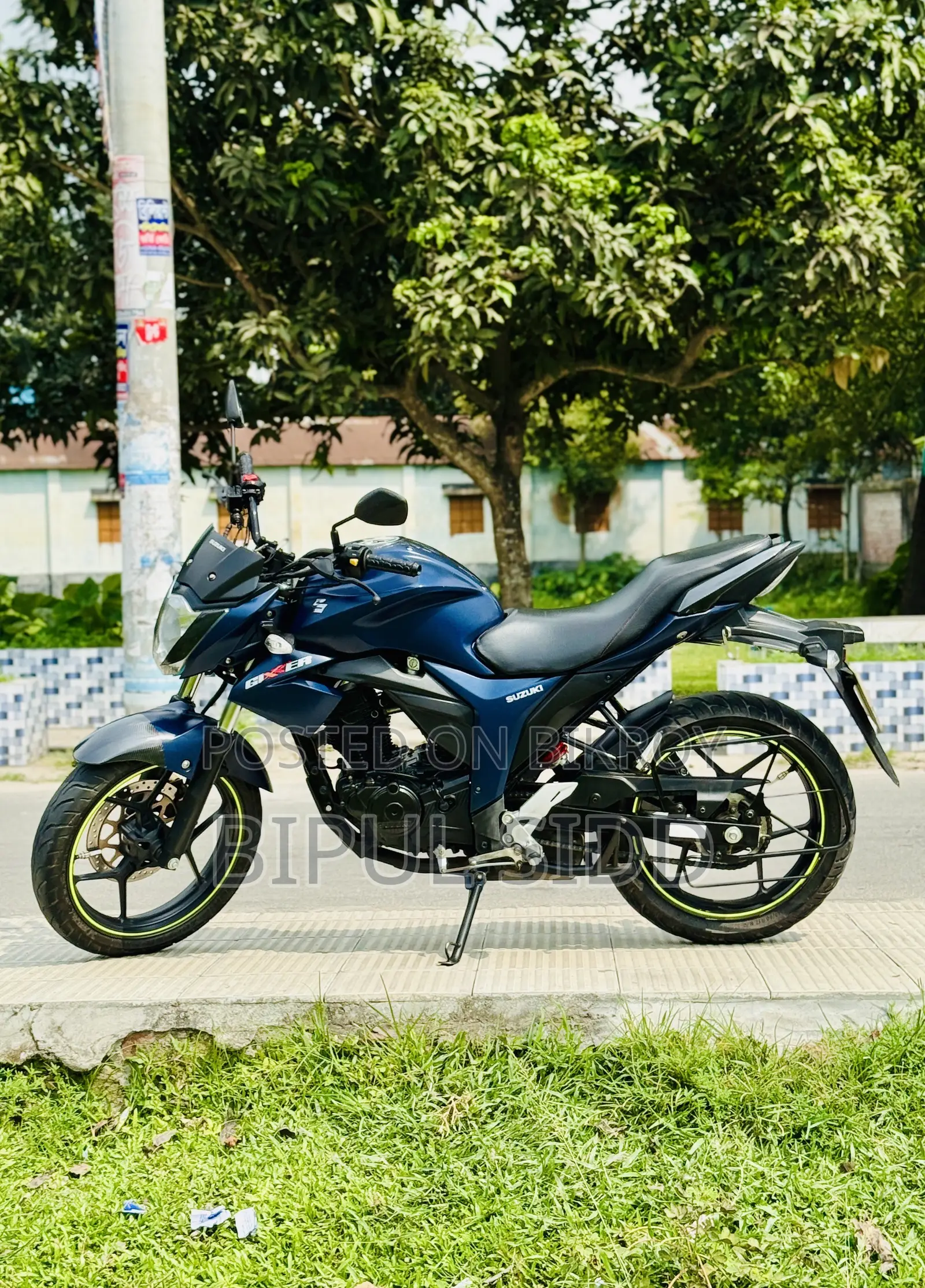 Suzuki Gixxer 2025 Blue
