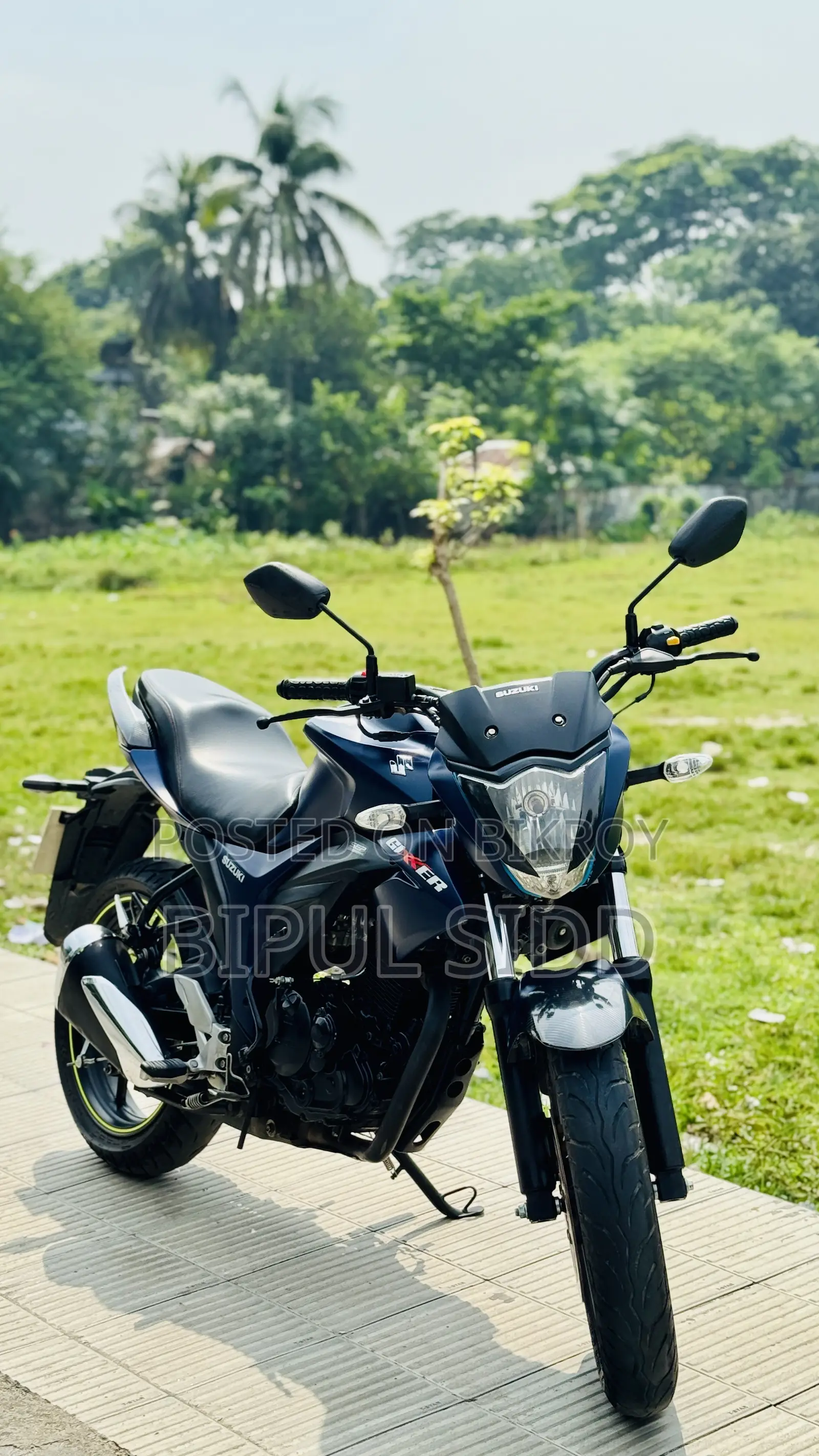 Suzuki Gixxer 2025 Blue