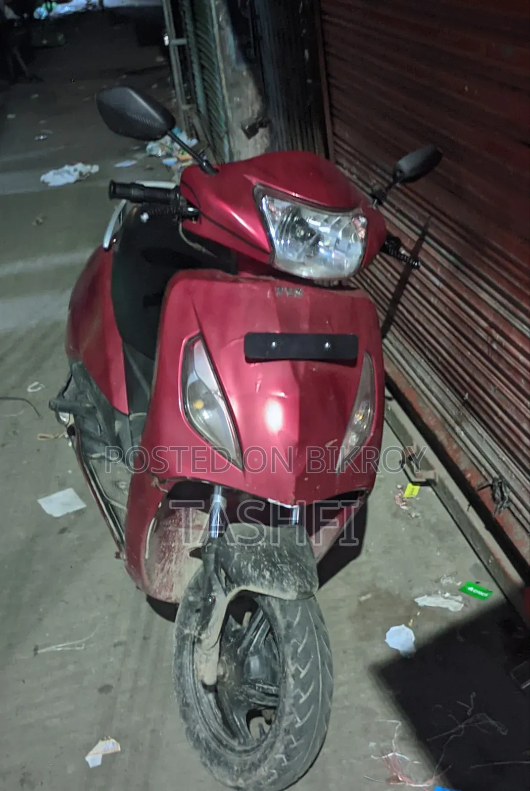 TVS Jupiter 2018 Red