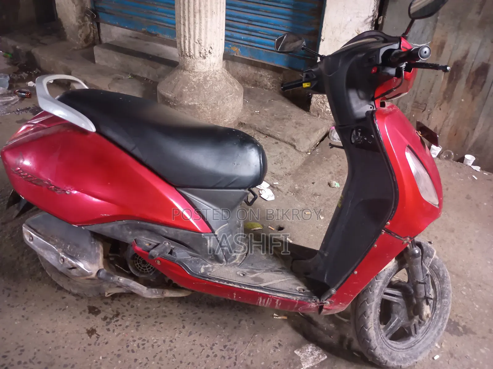 TVS Jupiter 2018 Red