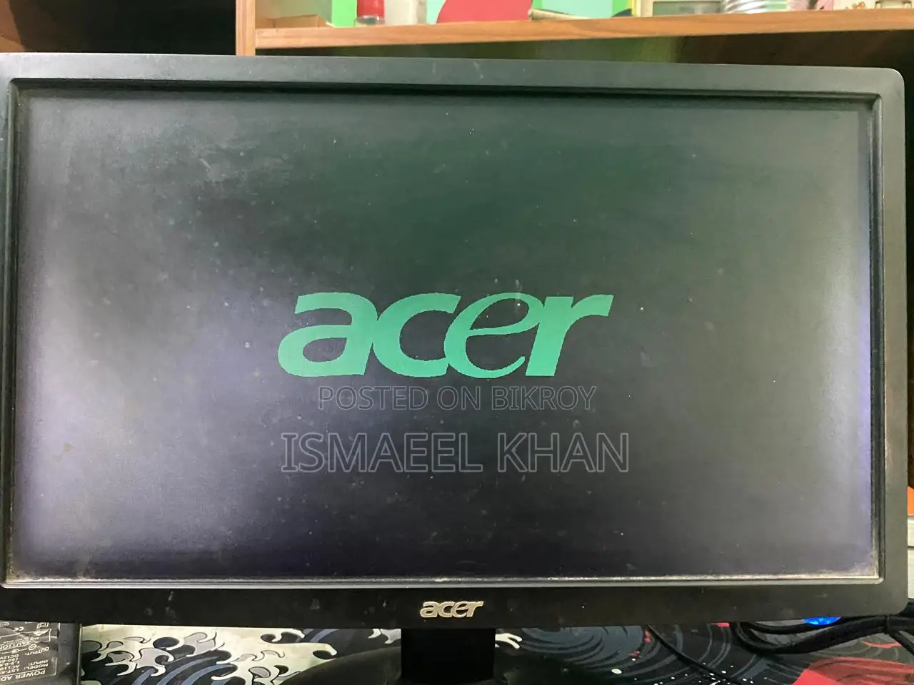 Acer S191HQL 18.5" Widescreen LED Monitor - Perfect Working Condition