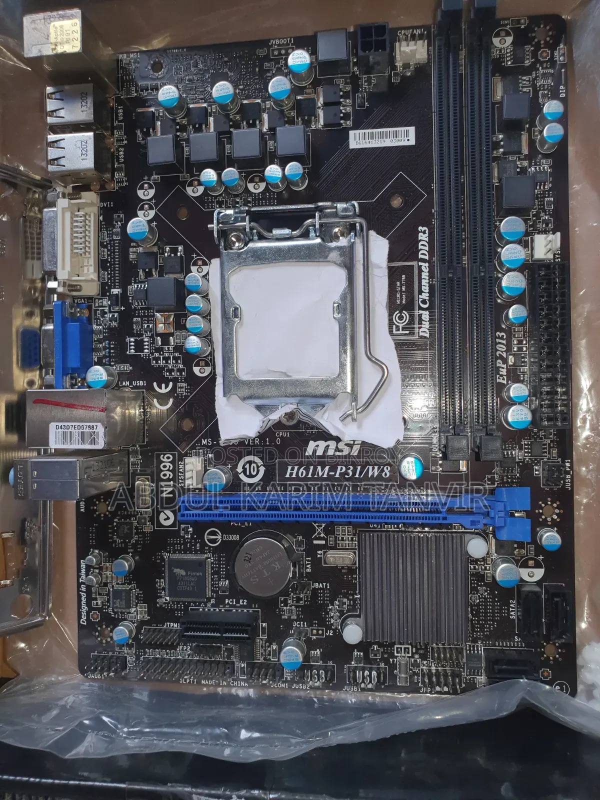 MSI H61M Korean Motherboard
