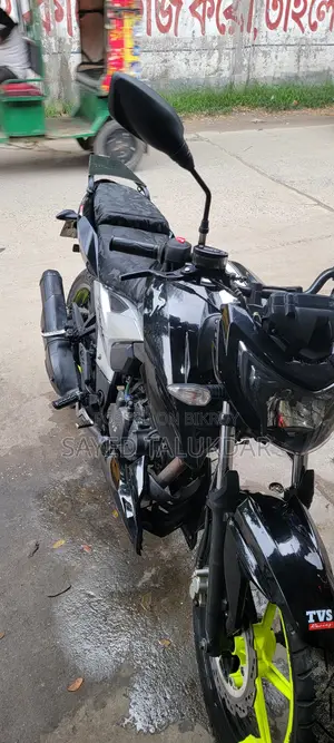 TVS Apache 160 4V 2019 Black
