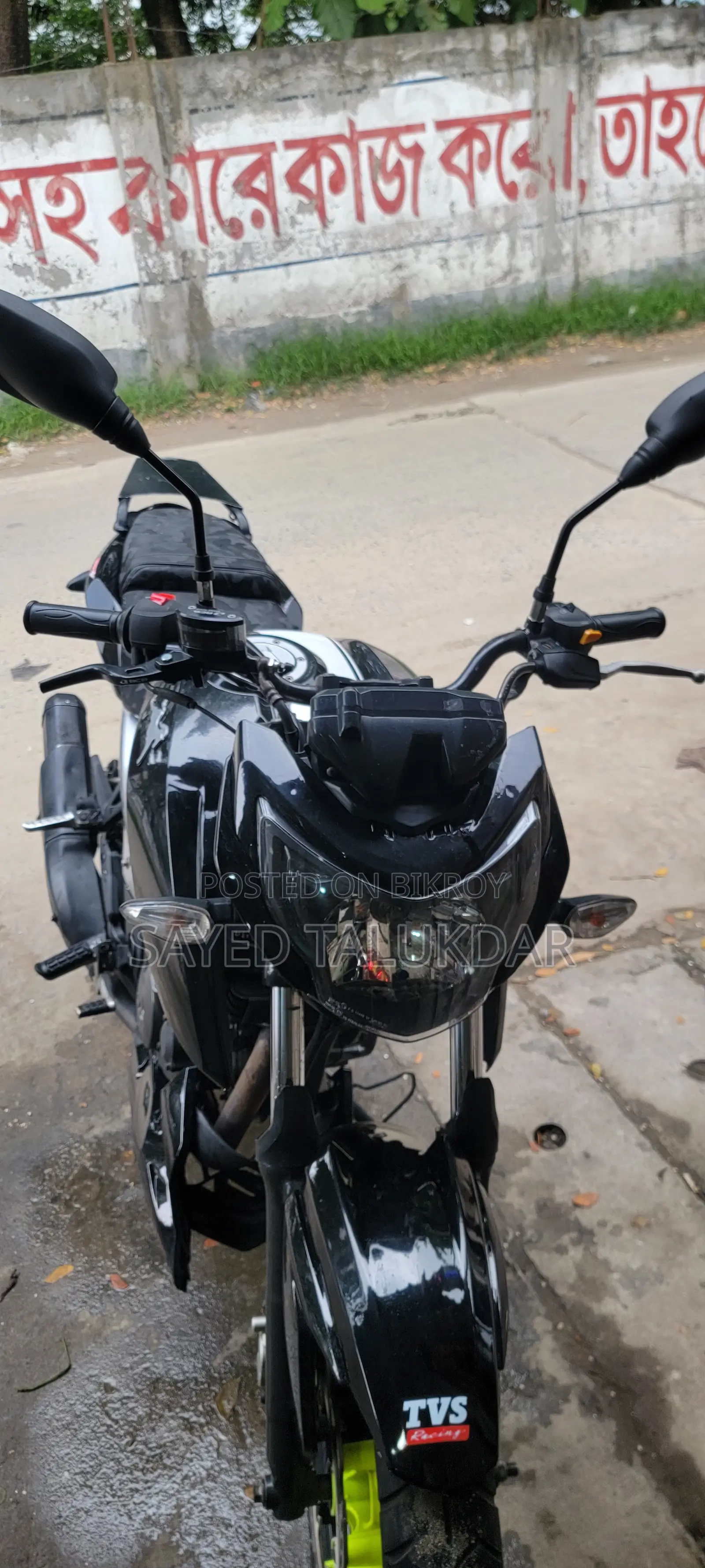 TVS Apache 160 4V 2019 Black