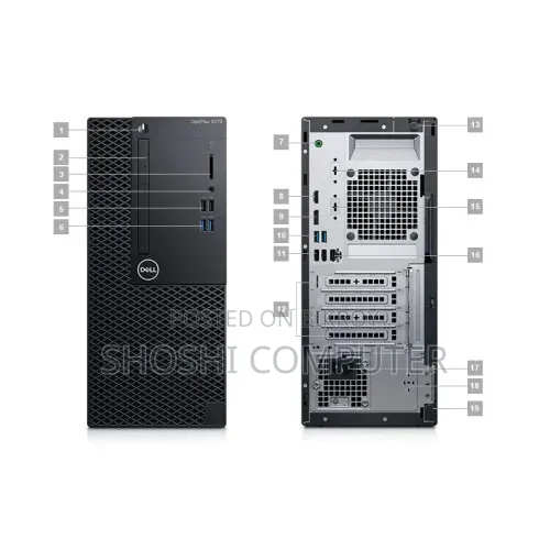 Desktop Computer Dell OptiPlex 3070 SFF 8GB Intel Core i7 HDD 1T