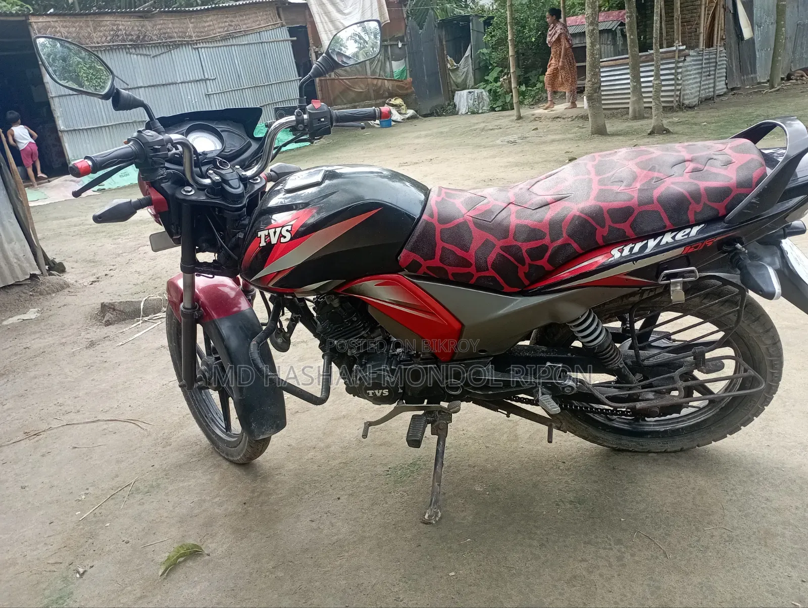 TVS Stryker 125 2018 Red