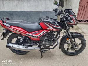 New TVS Metro Plus 2023 Red