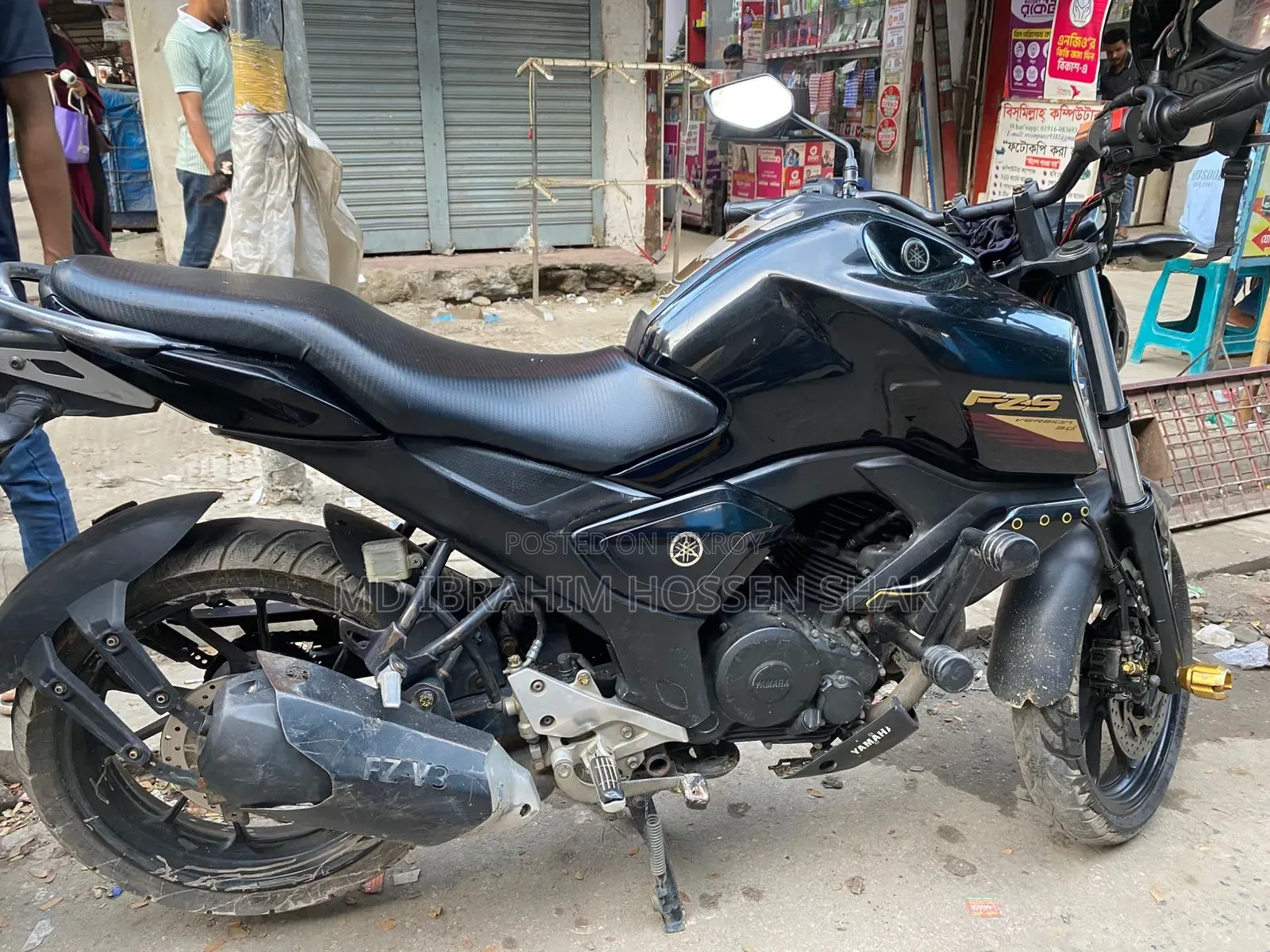 Yamaha FZS V3 2019 Black
