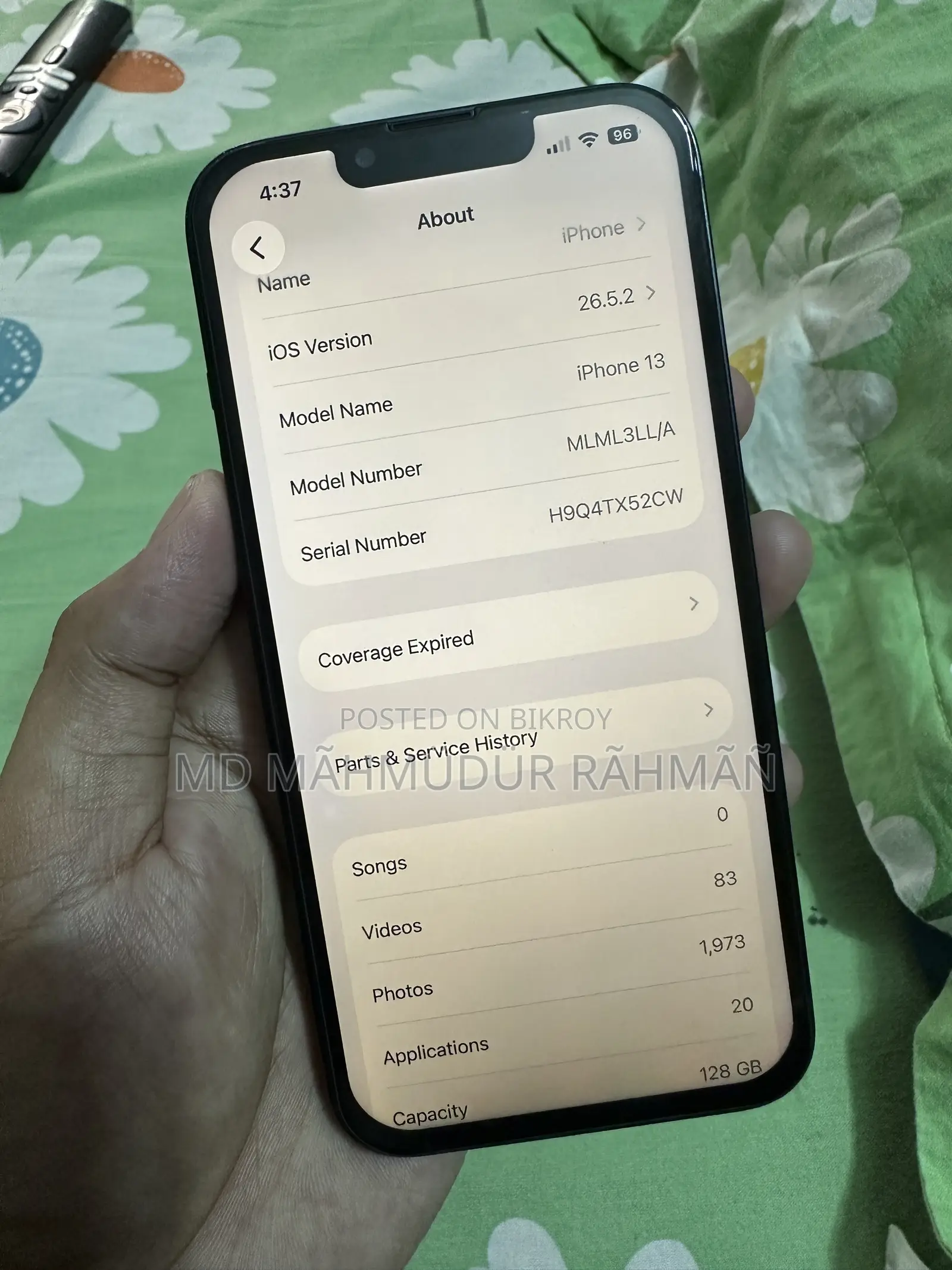 Apple iPhone 13 128 GB Blue