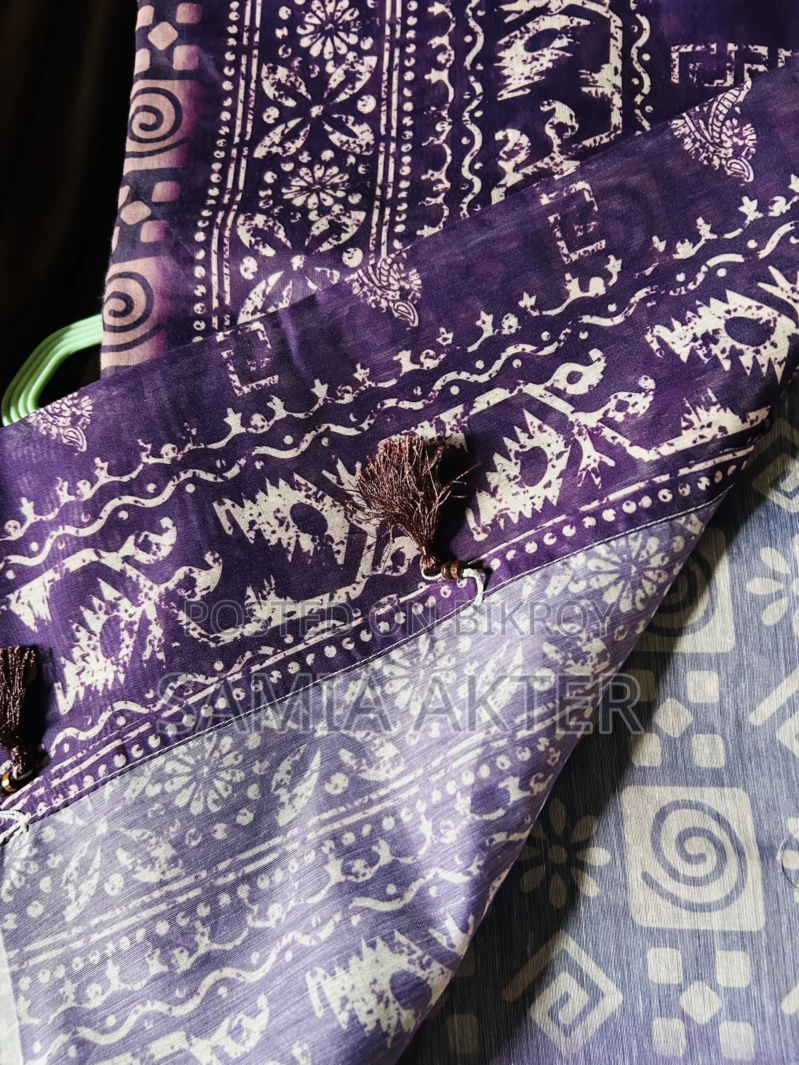শাড়ি হাফ সিল্ক শাড়ি